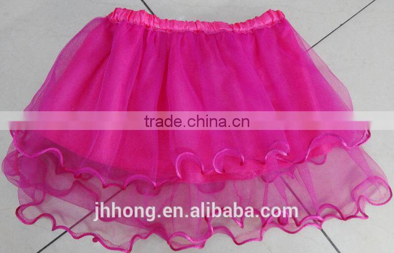 2014 Hot sale fashion baby red tutu skirt factory direct sale made in china