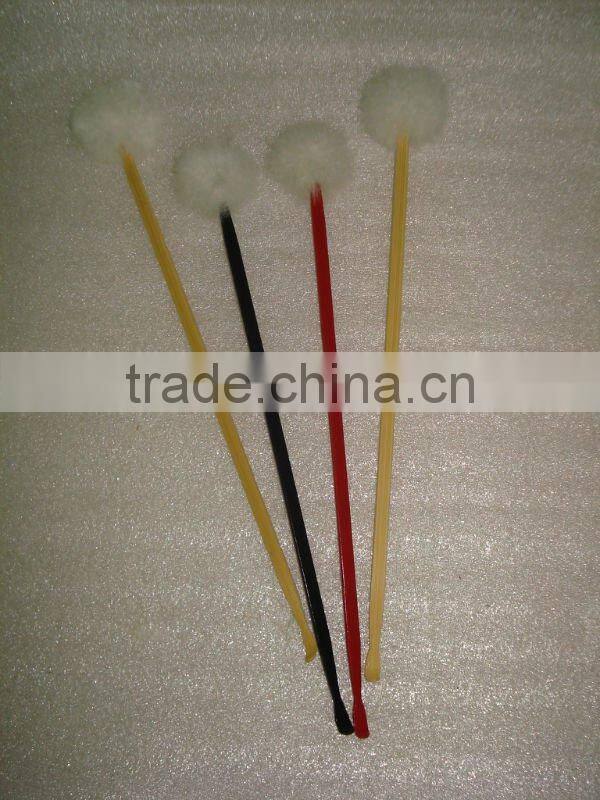 natural bamboo goose feather ear cleaning/earpick