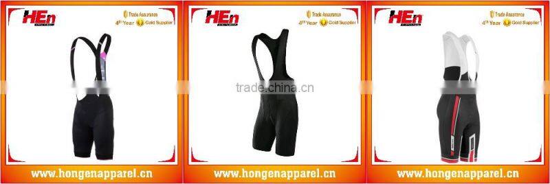 Hongen apparel Custom men team specialized cycling jersey and bib shorts sublimation bicycle bib short