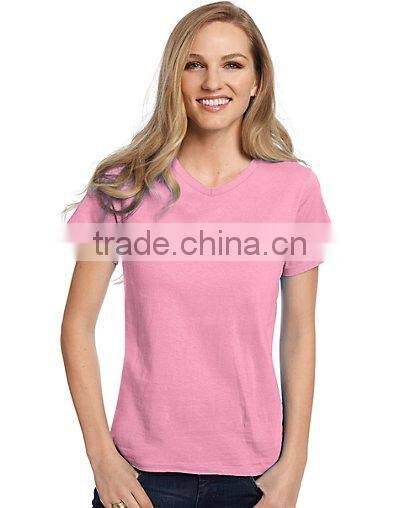 New Trend V round collar T shirt V-neck t-shirt OEM ODM Offered