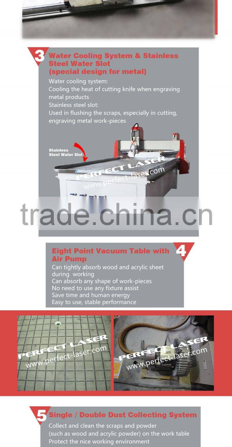 Ball screw Tansmission wood cnc router 1325