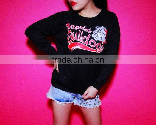 High quality 100% cotton knitted no drawstring hoodie sweatshirt custom