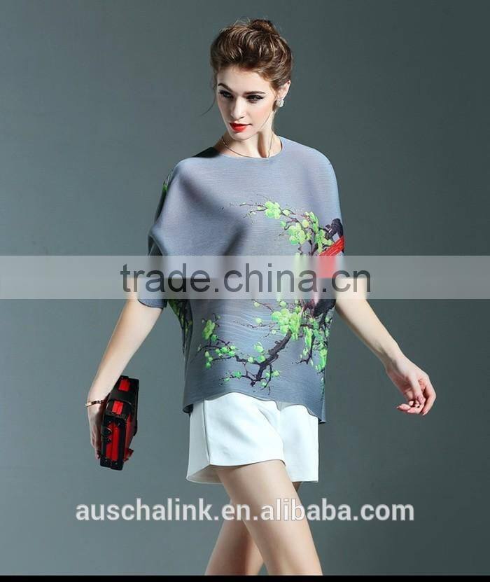 hot sell summer women new design fashion tops made in china
