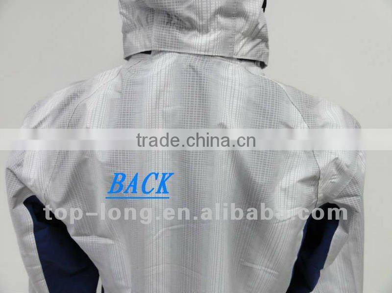 Men outdoor jacket with hood windproof waterproof