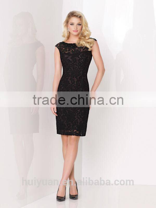 charming off shoulder knee lengrh lace dresses on sale