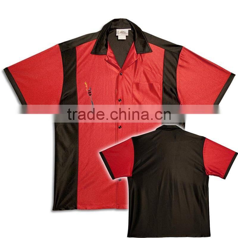High quality sublimation printing dart shirt with your custom design