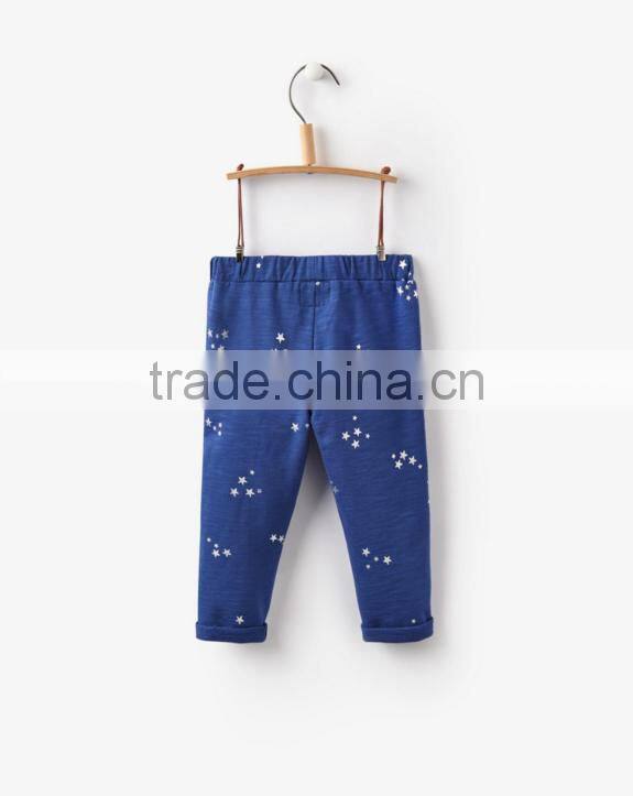 Quick Dry Kids And Girls Pant Fashion New Style Soft Textile Pants Design Baby Fashion Trousers