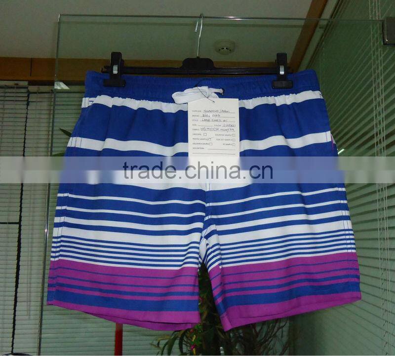 MICROFIRBE PRINTED SWIMMING SHORTS V373