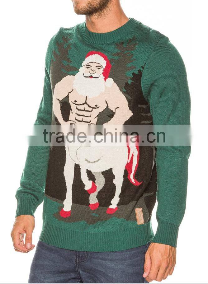 Custom design mens christmas sweaters