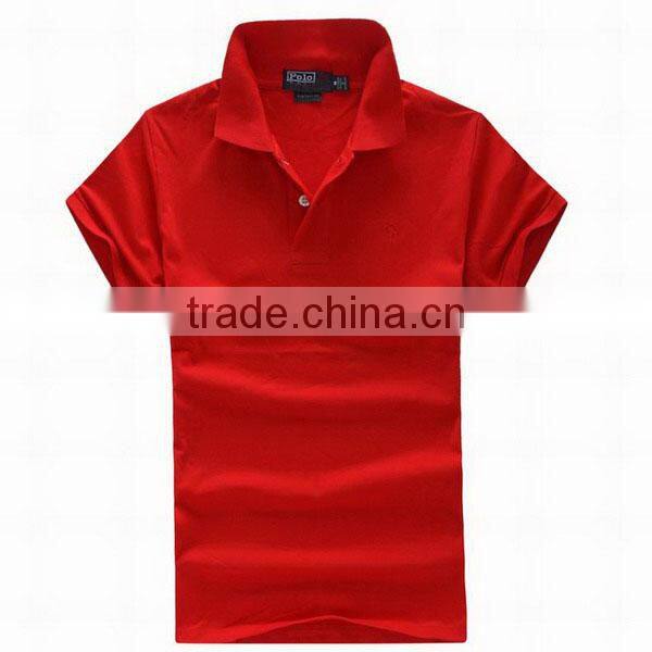 fashion cheap women's polo shirt with embroidered