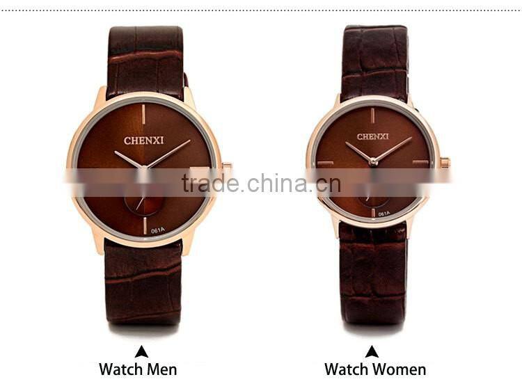 New fashion ladies leather watch quartz women watches