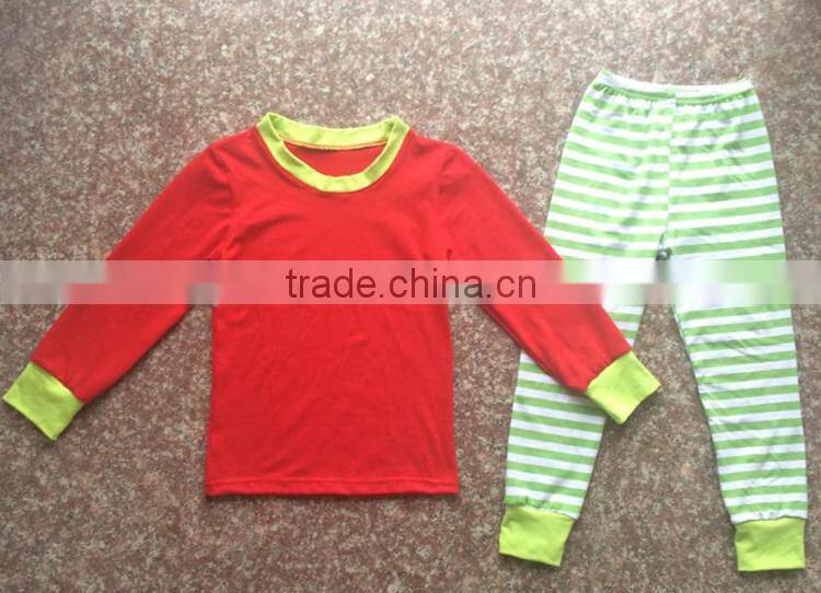 New design comfort Kids red striped Family Christmas Pajamas Baby Toddler New Year Children Pajamas