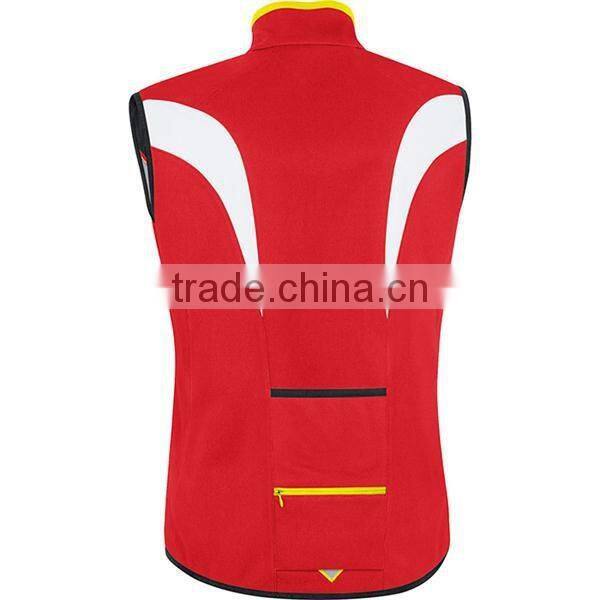 2016 new outdoor bicycle short sleeveless windproof cycling jackets