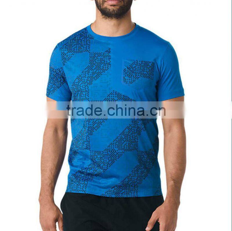 Fitness & Body Building Athletic Polyester Designed Custom T Shirt Printing
