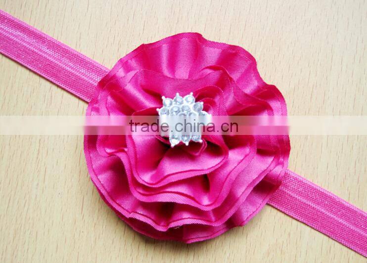 glitter flower baby headband, baby party wear headband
