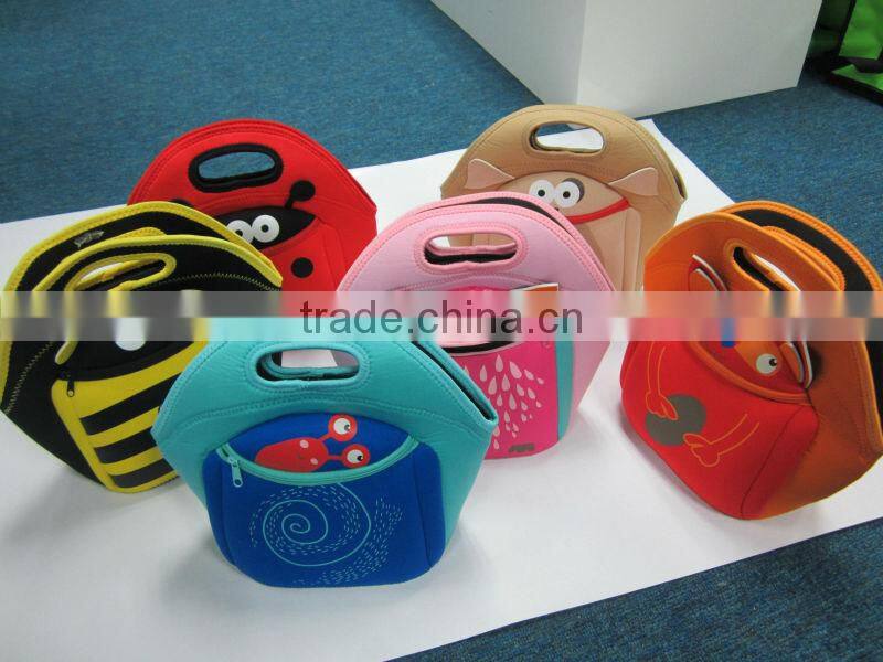 GR-W0144 popular neoprene insulated lunch bag for kid