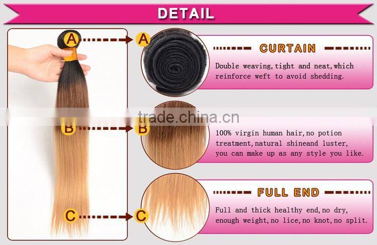 Body Wave 3 Tone Color Ombre Hair, 100% Natural Indian Human Hair Price List