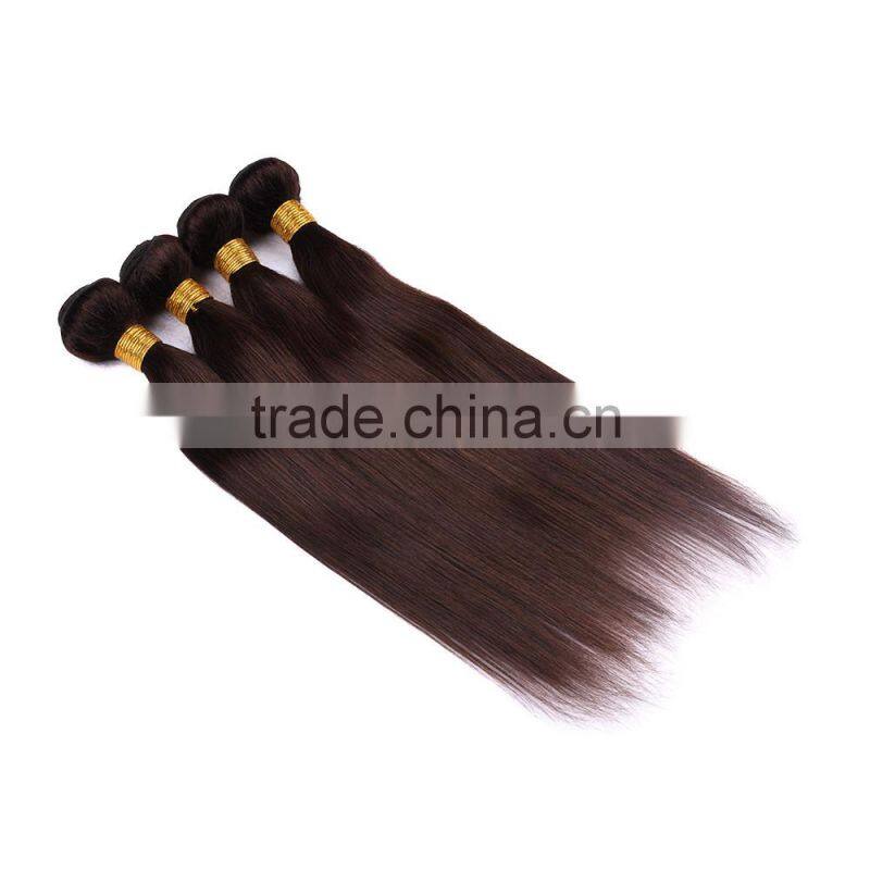 Wholesale Straight Peruvian Human Hair, Color #2 Peruvian Hair