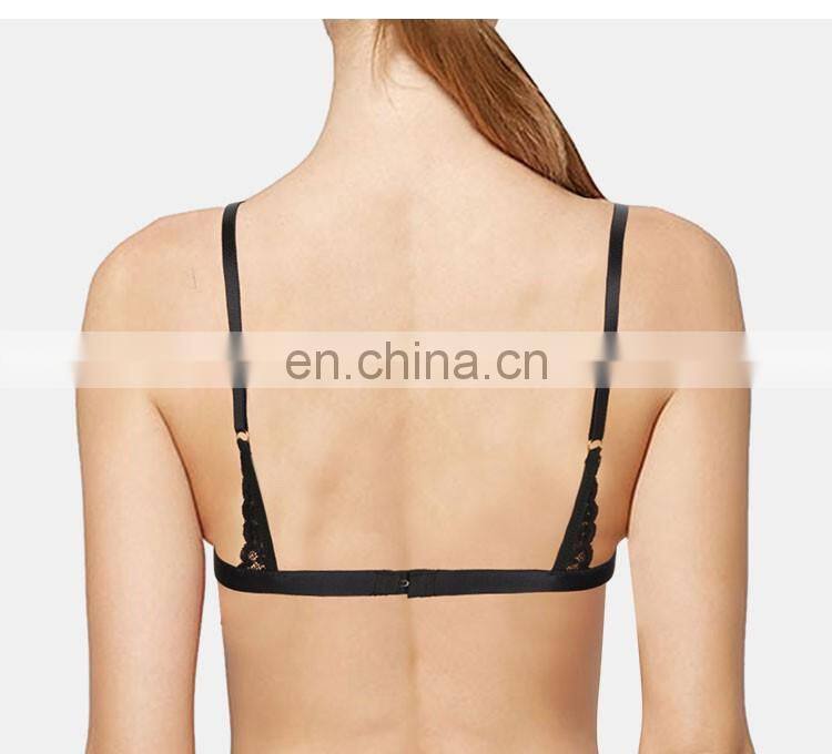 Young Girls and Women Fashion Stylish Very Sexy Transparent Lace Bralette Bra