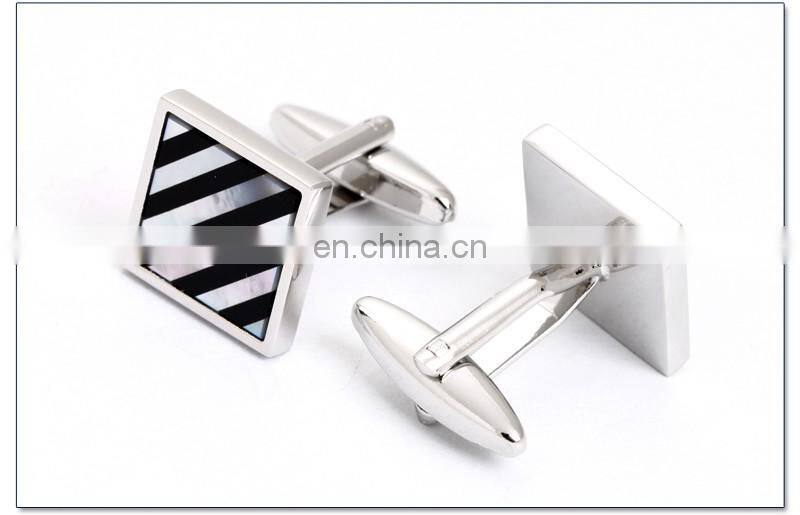 High Quality Cuff Links Gifts Shirt Silver Cufflinks
