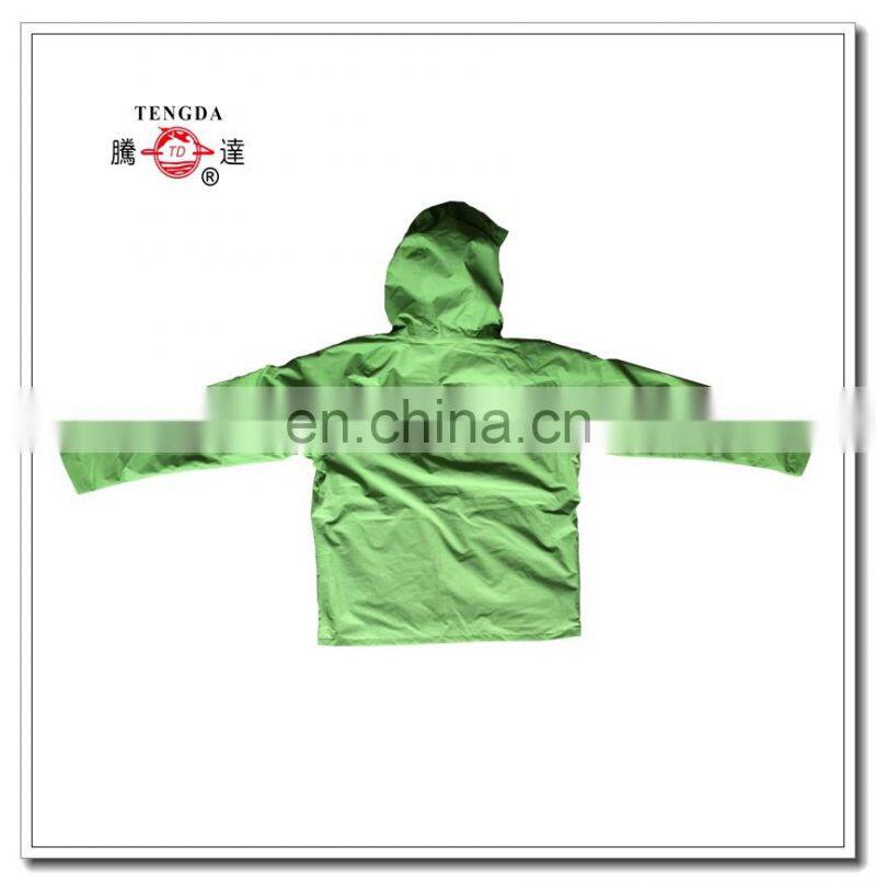 OEM factory nylon with PU coating children warm waterproof ourdoor jacket with fleece