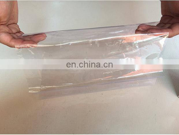 Customized cheaper price transparent Curved POF bag for packaging