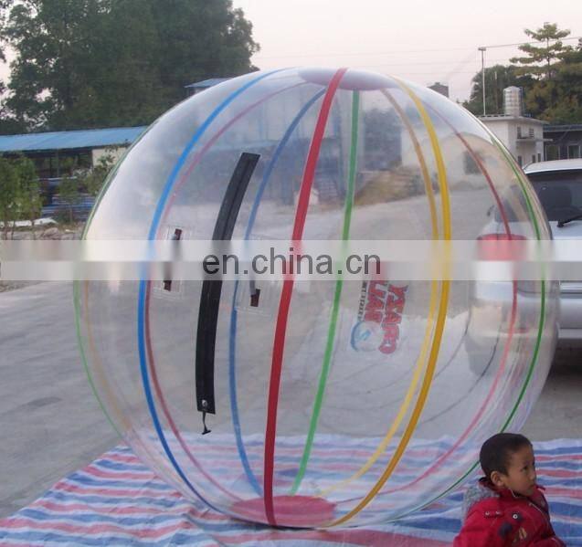 2017 High Quality Transparent inflatable water ball for adult,zorb for sale