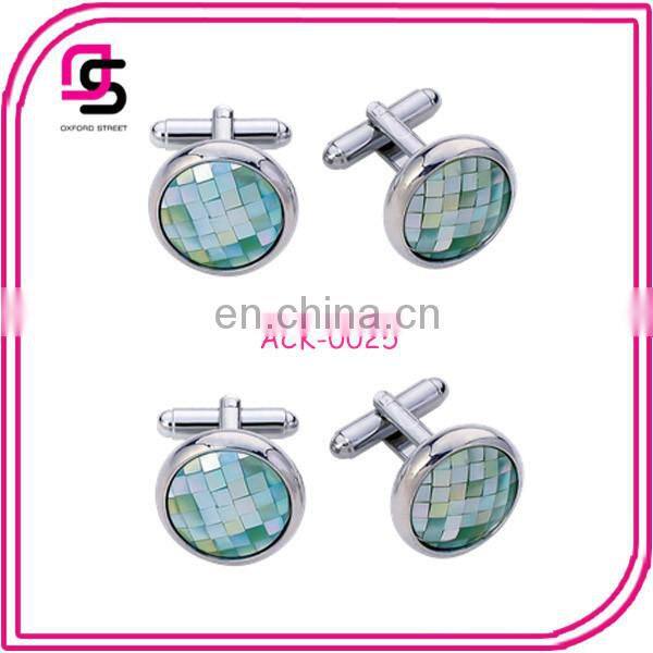 High Quality Cheap Custom Stainless Steel Cufflink Blanks