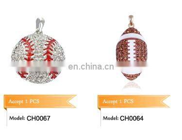 Silver Tone Pink White Enamel Roller Ice Skating Charm Ice Skates Charm Pendant