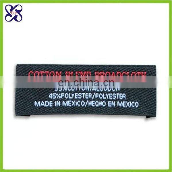 High definition woven labels and tags/ Custom label tags