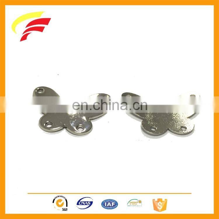 zinc alloy butterfly animal shape decorative buckle for sewing on garment