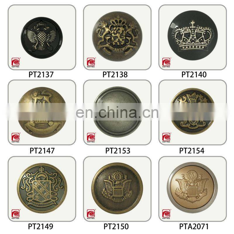25mm OEM anti silvery plastic &abs buttons for leather