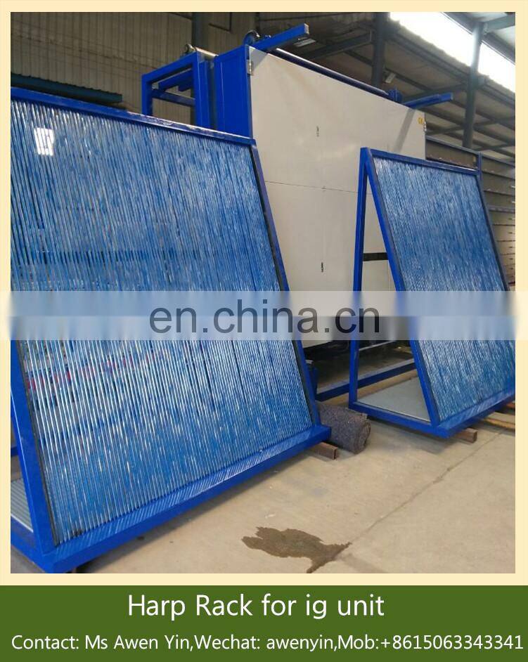 JNLC02 Harp Rack-A-glass frame for insulating glass