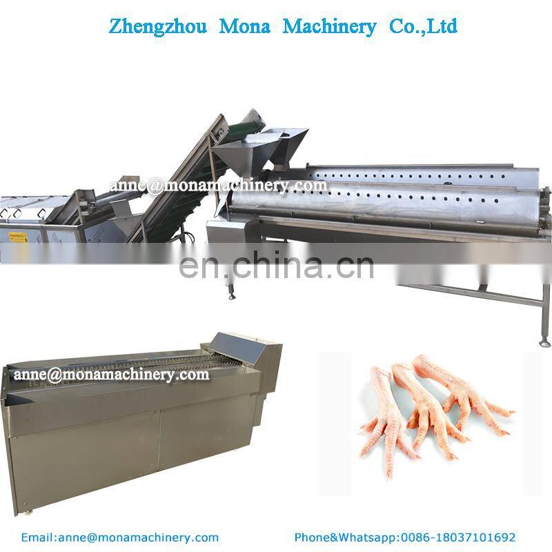 Hot Sale Automatic Chicken Feet Processing Line / chicken Paws Production line