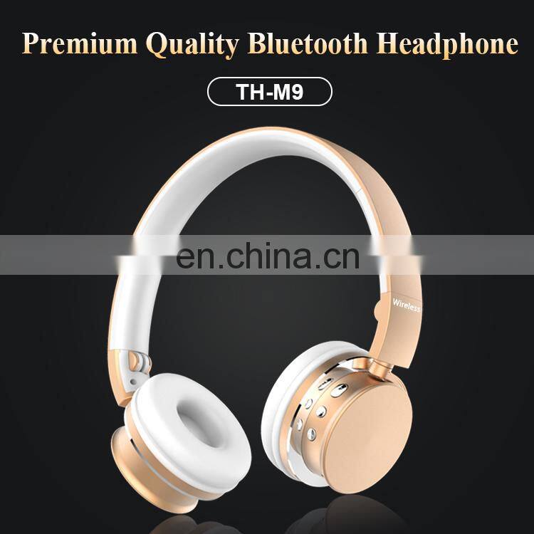 Hot sale Bluetooths Headphone Over Ear  Wireless Stereo Headset Bluetooth V5 with Deep Bass, Foldable & Lightweight earphones
