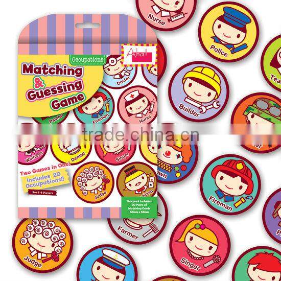 occupation mission card game iq puzzle