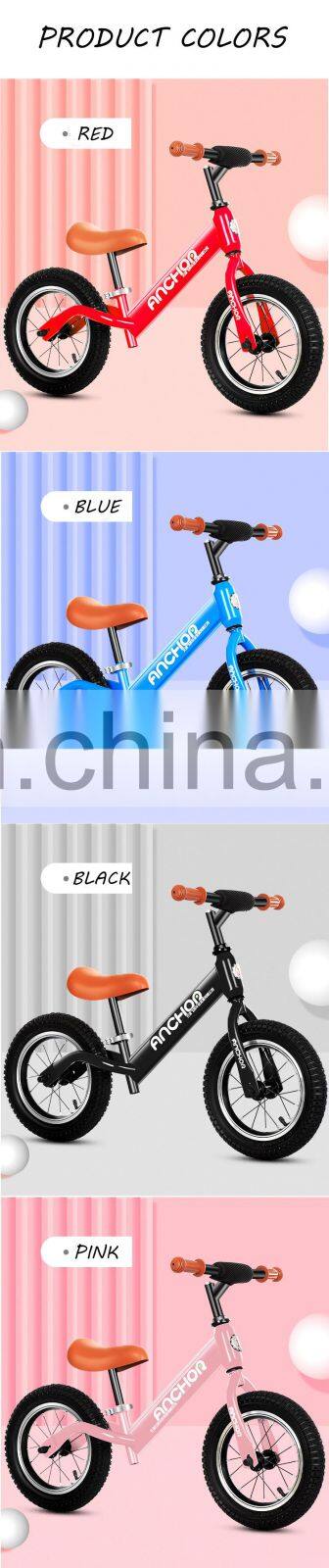 High Quality steel frame kids balance bike 2 in 1 / 12 inch no pedal sliding balance bike (baby balance bike)/ balance bike
