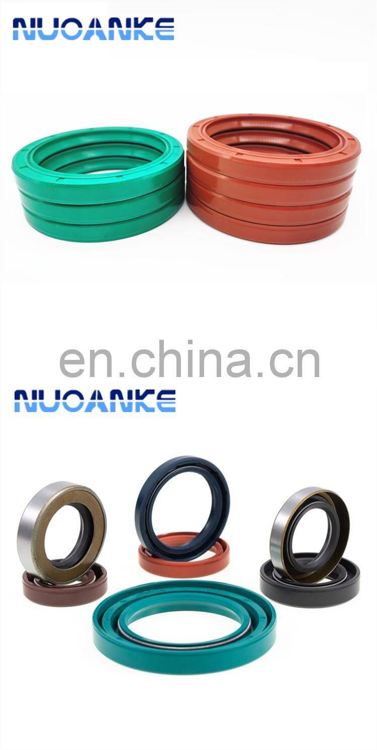 Manufacture Oil Seal Part Motor Oil & Chemical & High Pressure Resistance Double Lips+spring Black/Brown TC Oil Seal