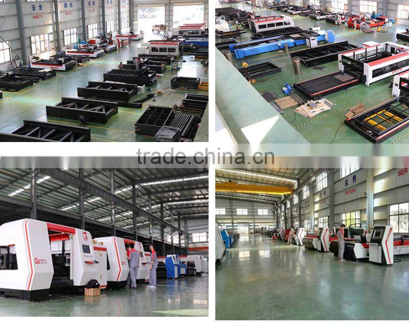IPG/ROFIN/SPI fiber CNC laser metal cutting machine 3*1.5m or 4*2m