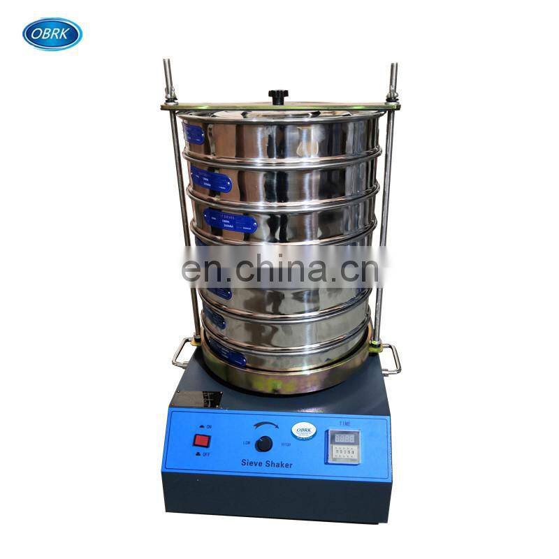 Electric lab vibro screening test sieve shaker machine, lab test sieve shaker