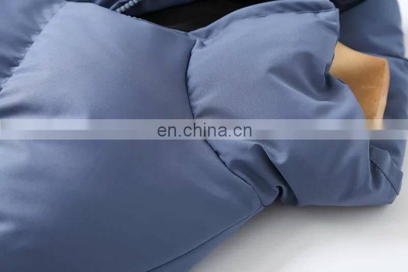 2021 autumn and winter new lazy wind thickened loose cotton jacket trend women's cotton-padded jacket bread jacket