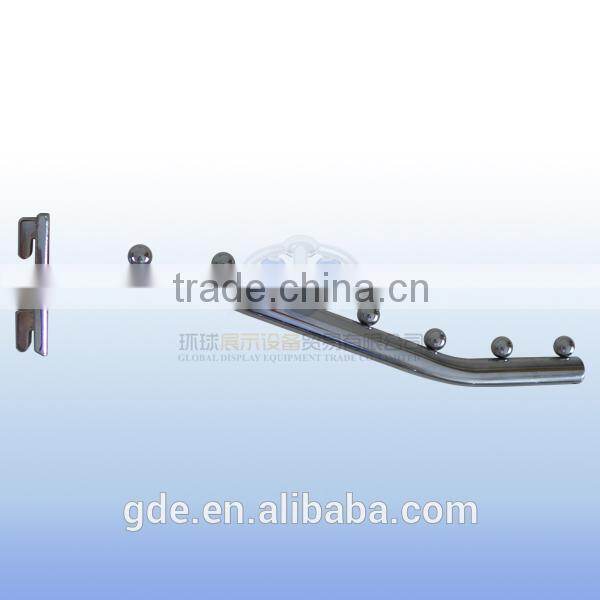Metal bent zinc plating display hook