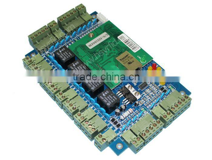 Wiegand web ethernet tcp/ip 4 door access controller