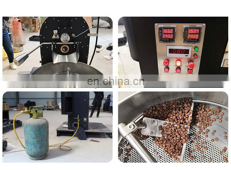 1kg Coffee Bean Roasting Machine / Drum Coffee Roaster for Home Electric Gas Heating Free Spare Parts & Small Cafe 500-3kg Jenny