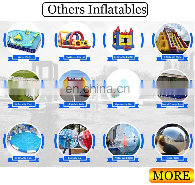 Summer Water Play Equipment Large Inflatable Water Park With Water Slide Good Prices Selling