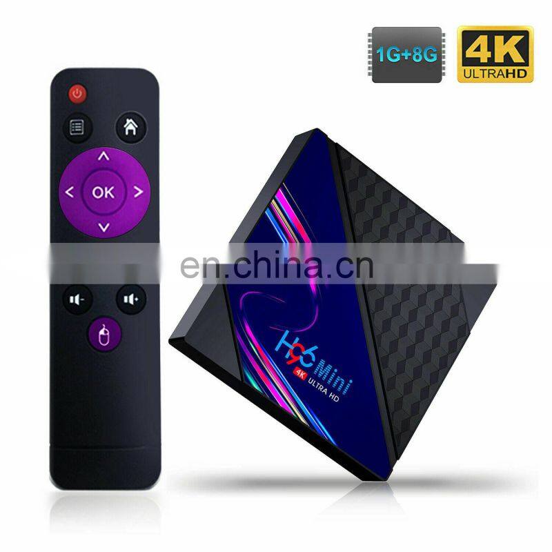 The latest Android 10.0 TV Box supports tiktok H96 Mini V8 RK3228A 1G/2G