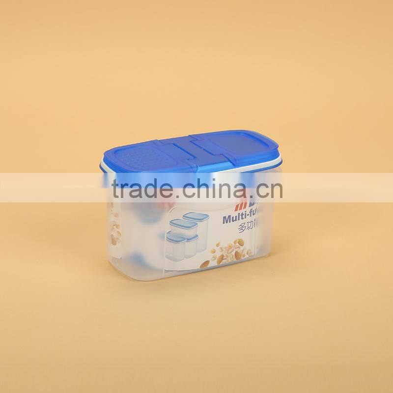 plastic microwavable airtight food grade plastic container