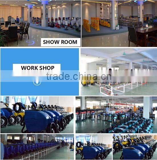 double brushes ride on floor scrubber dryer with ametek suction motors