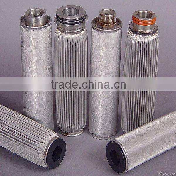 Pleated Stainless Steel Filter oil Cartridge | generalmesh