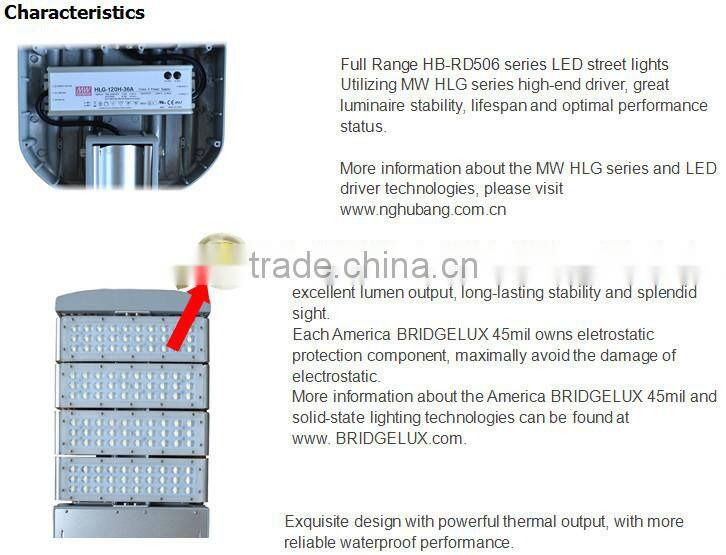 HB-RD506D 150W street led light led street light manufactures